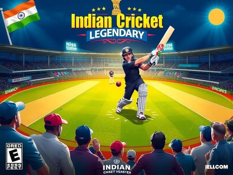 Indian Cricket Legendary Game Cover