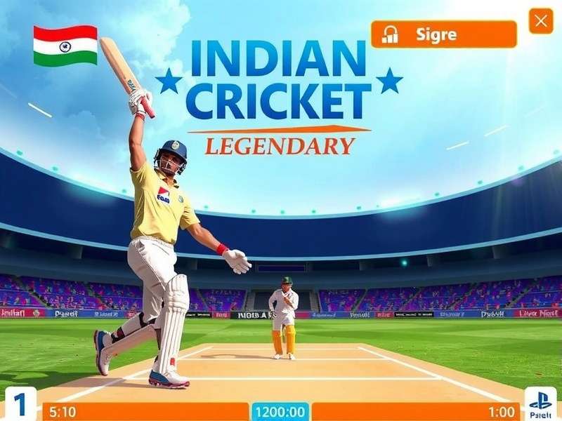 Indian Cricket Legendary Gameplay